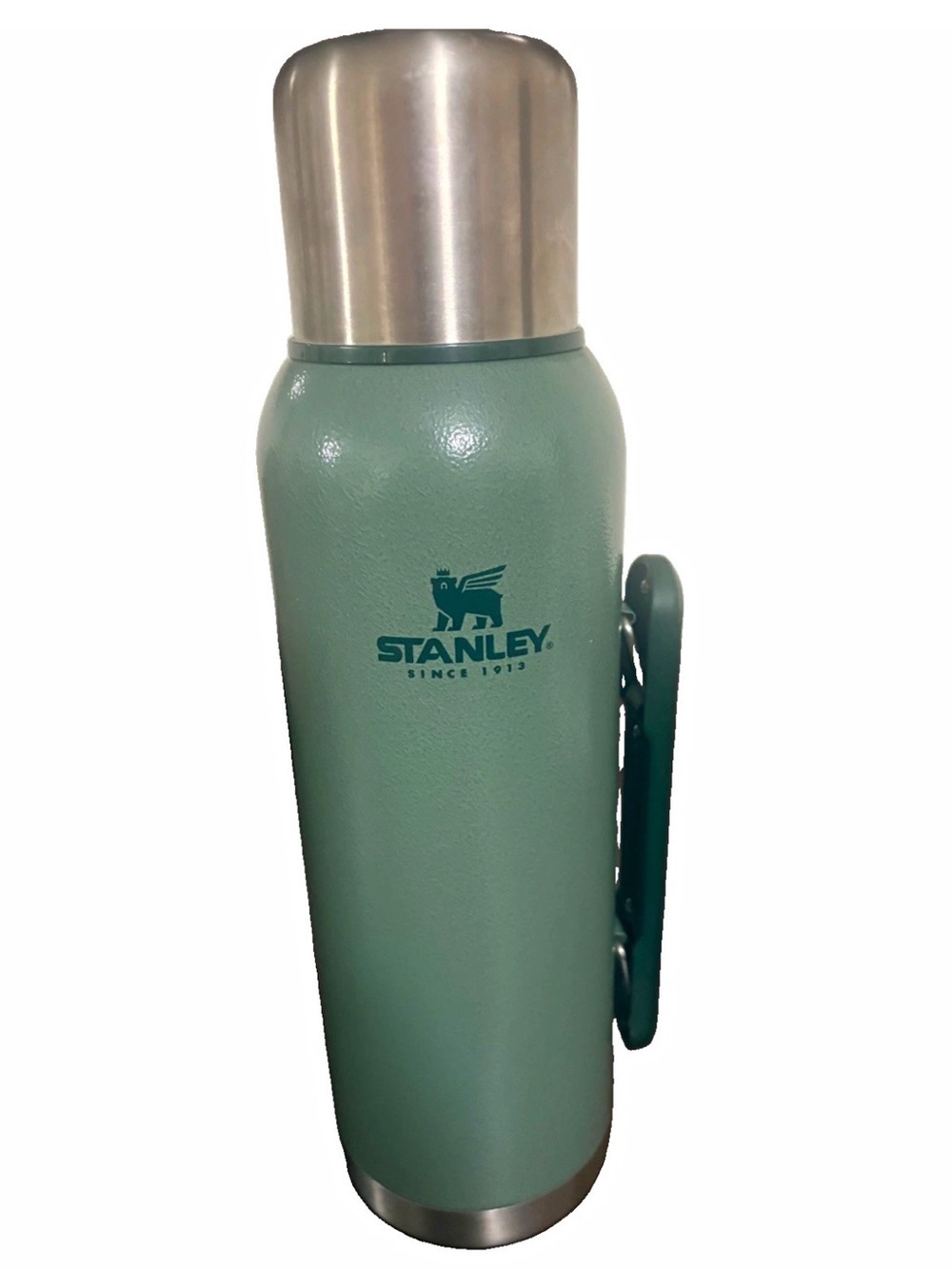 Stanley Classic 1.4 QT Legendary Bottle Thermos Hammertone Green Never Used